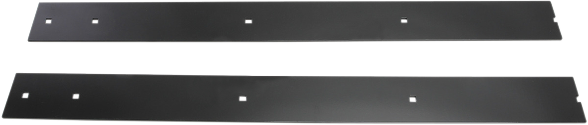 MOOSE OFFROAD Plow Wear Bar - Matte Black - 66" - 2 Piece 2557PFMTBLK