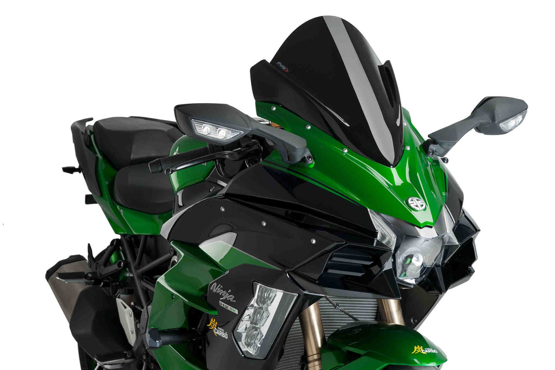 Windscreen Z Racing Black Kaw