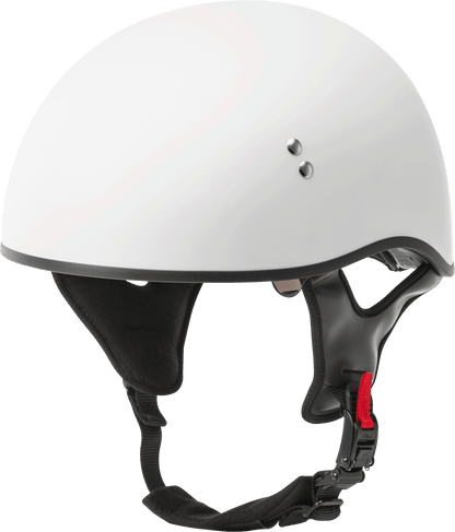 Hh 65 Half Helmet Naked Matte White Sm