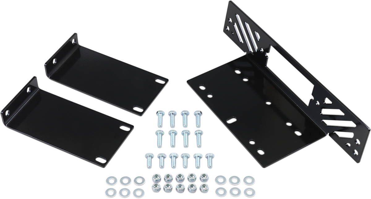 MOOSE OFFROAD UTV Winch Mount - Polaris 1618PF