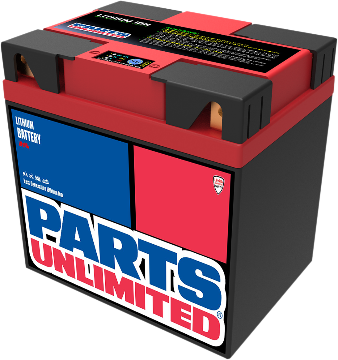 PARTS UNLIMITED Battery - Lithium LiFePO4 - HJTX30Q-FP HJTX30Q-FP