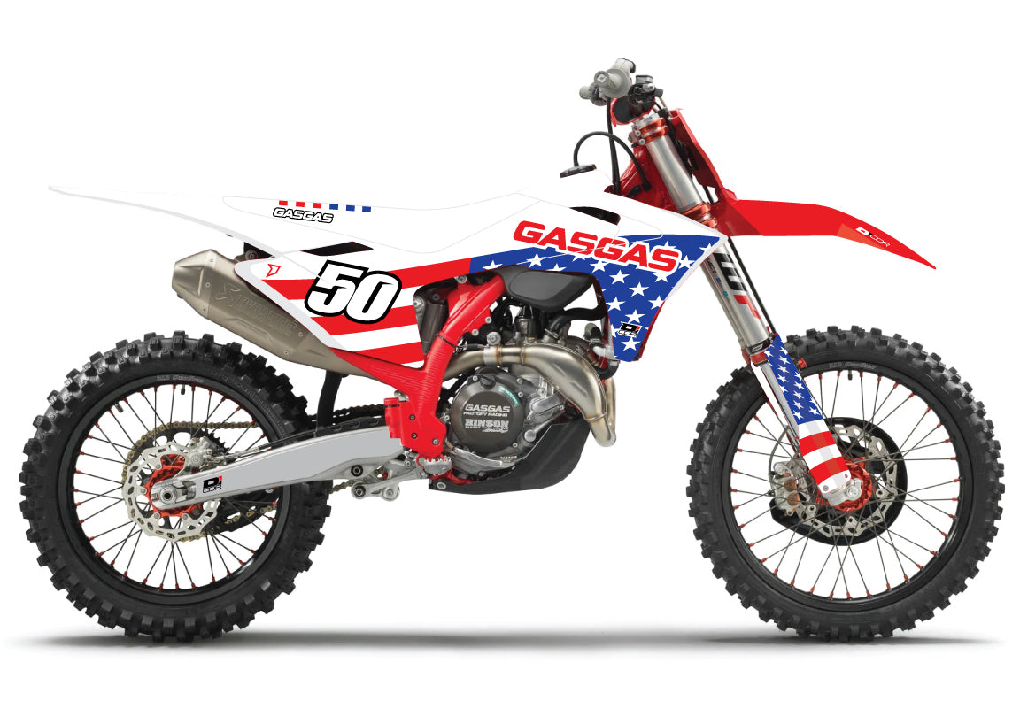 Comp Kit Usa 25 Gasgas Mc 125 450 Wht Bg