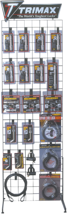 TRIMAX Product Display - Header and Hooks POP RACK