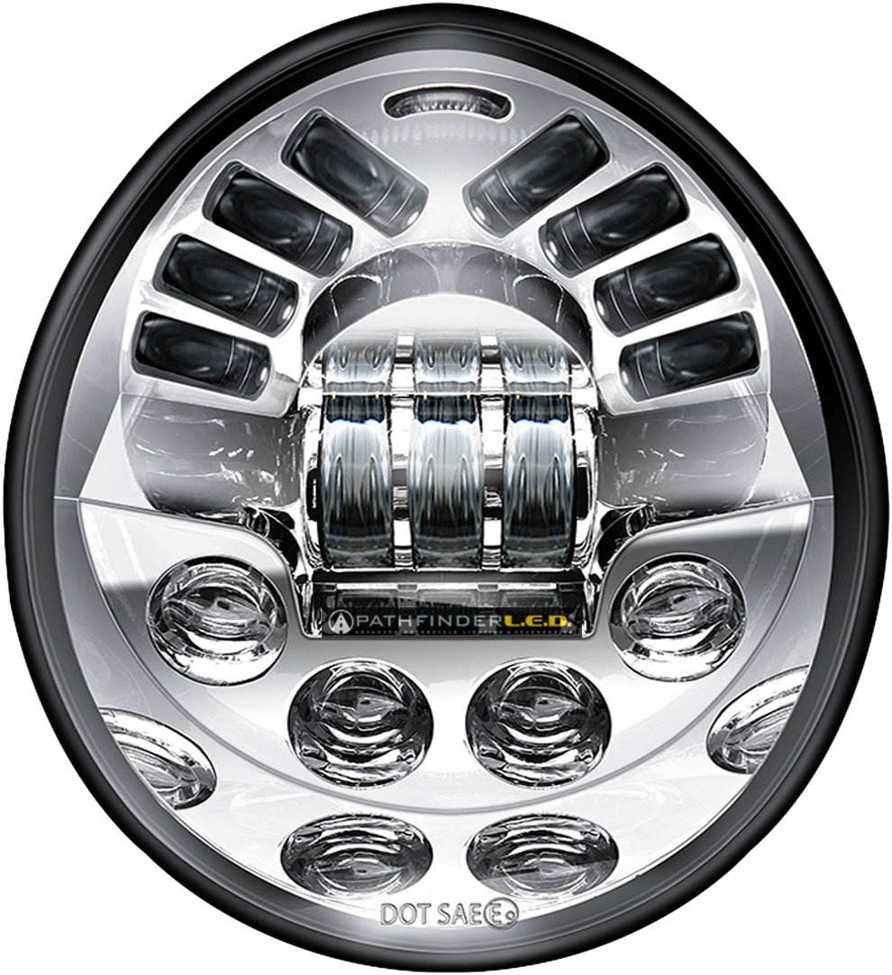 V Rod Headlight Chrome