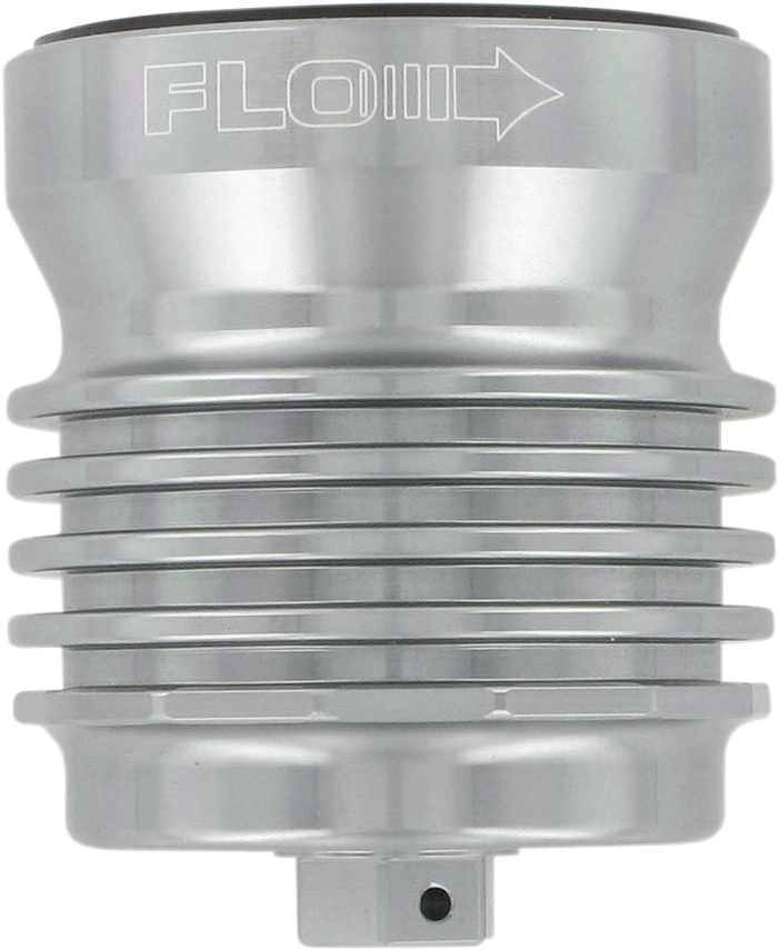 PC RACING Flo® "Spin-on" Oil Filter - Gunmetal Gray - Aprilia/Arctic Cat/Cagiva/Cuyuna/Suzuki PCS2