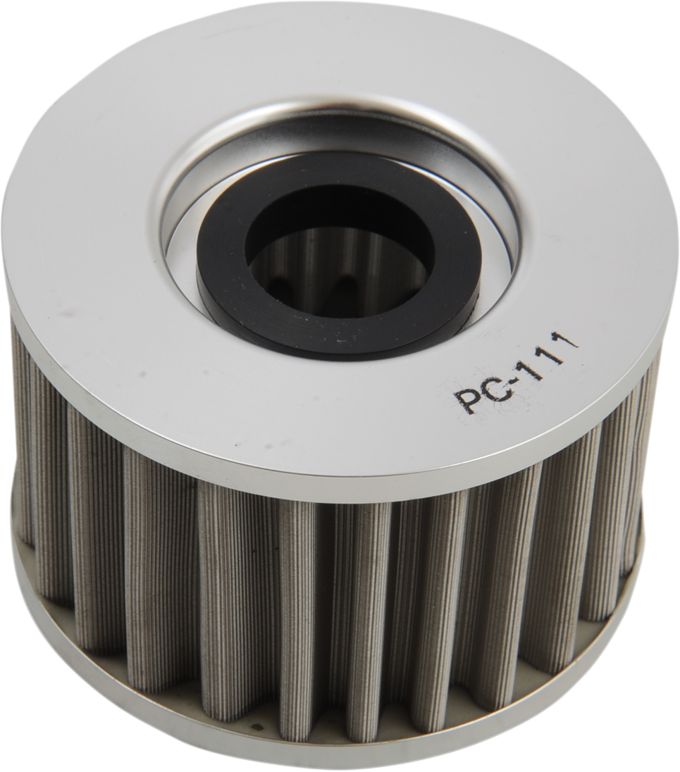 PC RACING Flo® Stainless Steel Oil Filter - Honda PC111