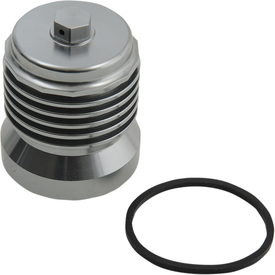 PC RACING Flo® "Spin-on" Oil Filter - Gunmetal Gray - Ducati PCS5