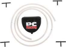 PC RACING Carburetor Vent System 2 - Black PC23