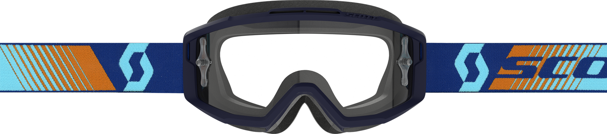 Split Otg Goggle Royal Blue Orange Clear Works