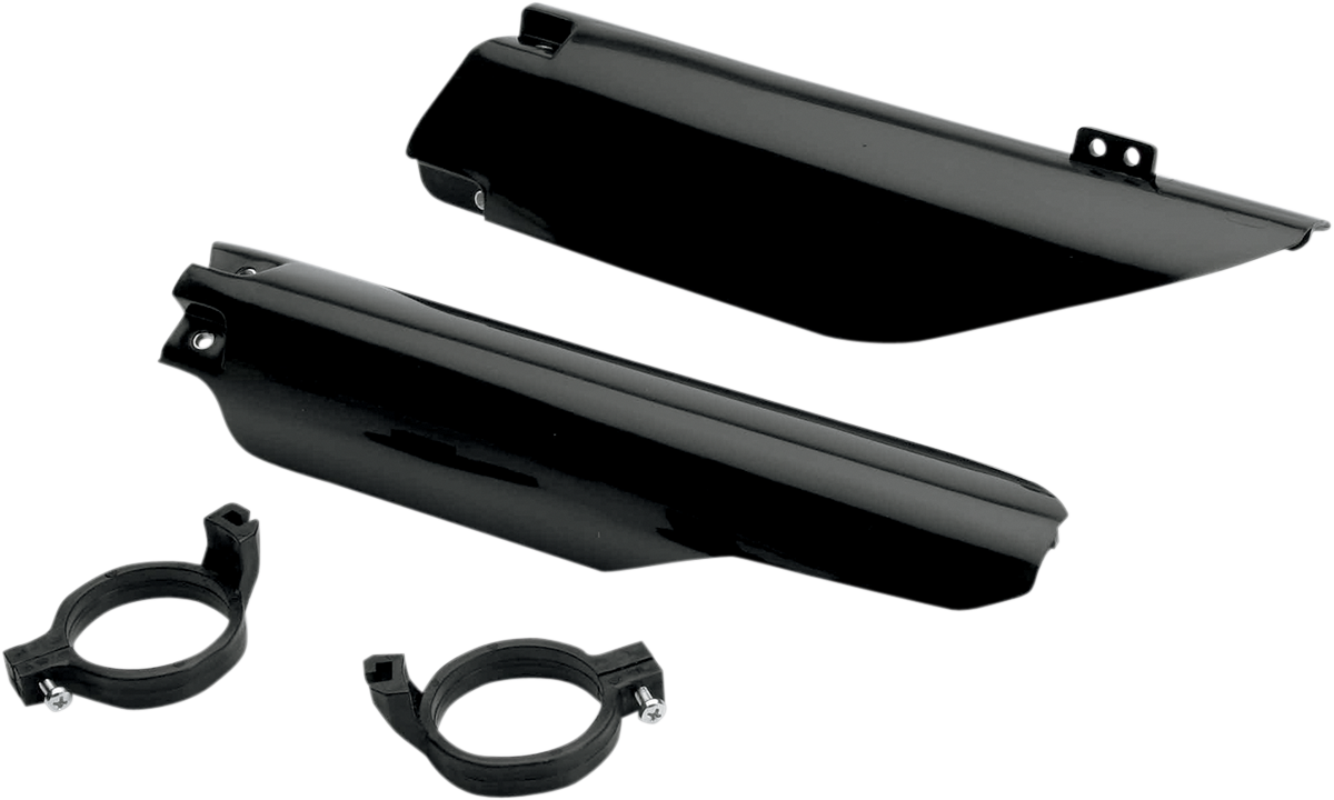UFO Fork Tube Protectors - Black - SUZ - '04-'05 SU03998-001