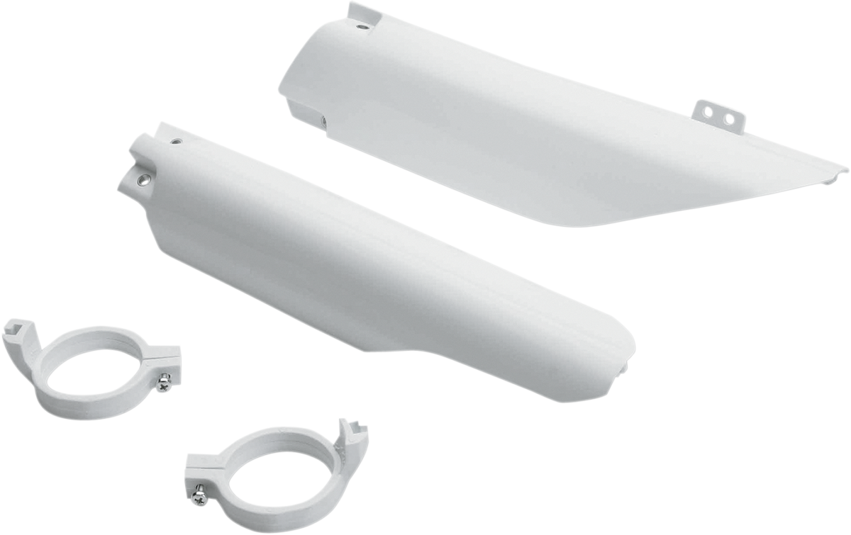 UFO Fork Tube Protectors - White - SUZ - '04-'05 SU03998-041