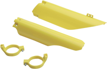 UFO Fork Tube Protectors - Yellow - SUZ - '04-'05 SU03998-102