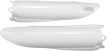 UFO Fork Tube Protectors - White - YZ/YZF YA03896-046