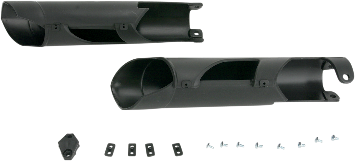 UFO Fork Tube Protectors - Black KT04002-001