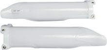 UFO Fork Tube Protectors - White KA04701-280
