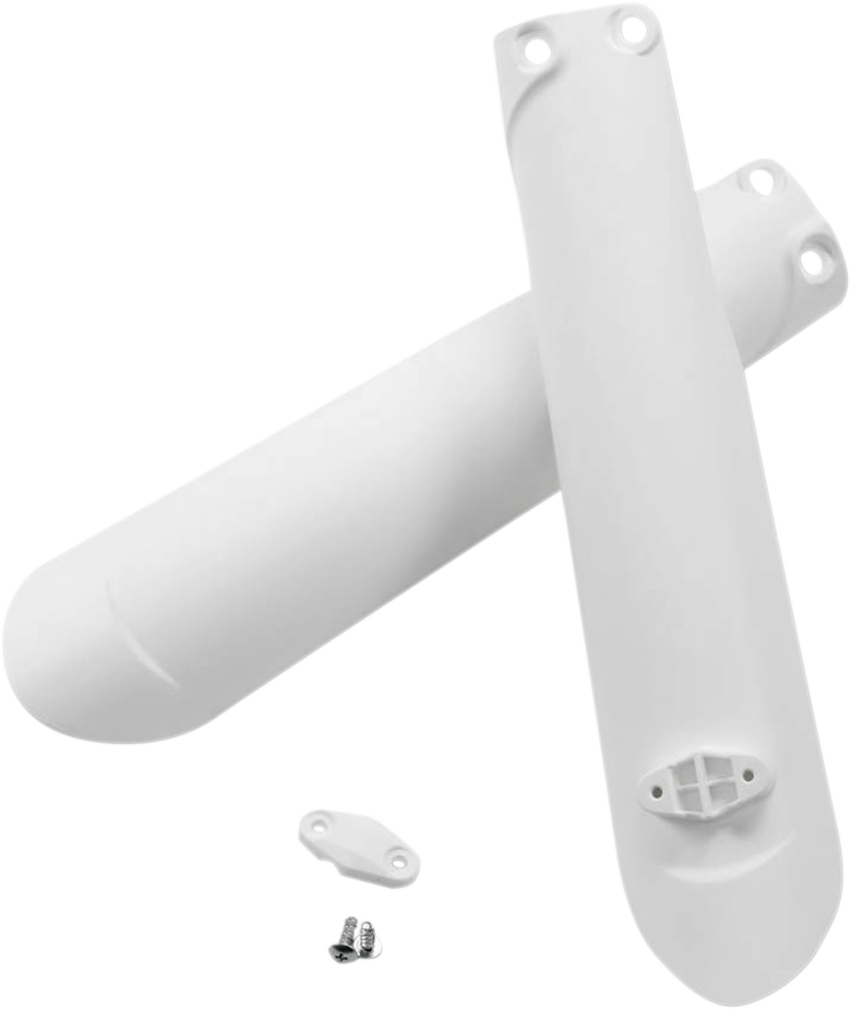 UFO Fork Tube Protectors - White KT04055-047
