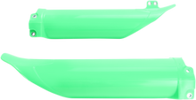 UFO Fork Tube Protectors - Flo Green - KXF250/450 KA04701-AFLU