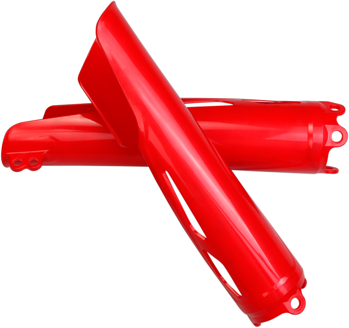 UFO Fork Slider Protectors - Red - CRF250R/450R - '19-'25 HO04695070