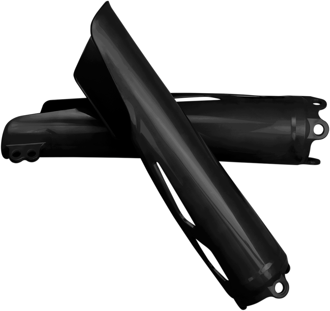 UFO Fork Slider Protectors - Black - CRF250R/450R - '19-'24 HO04695001