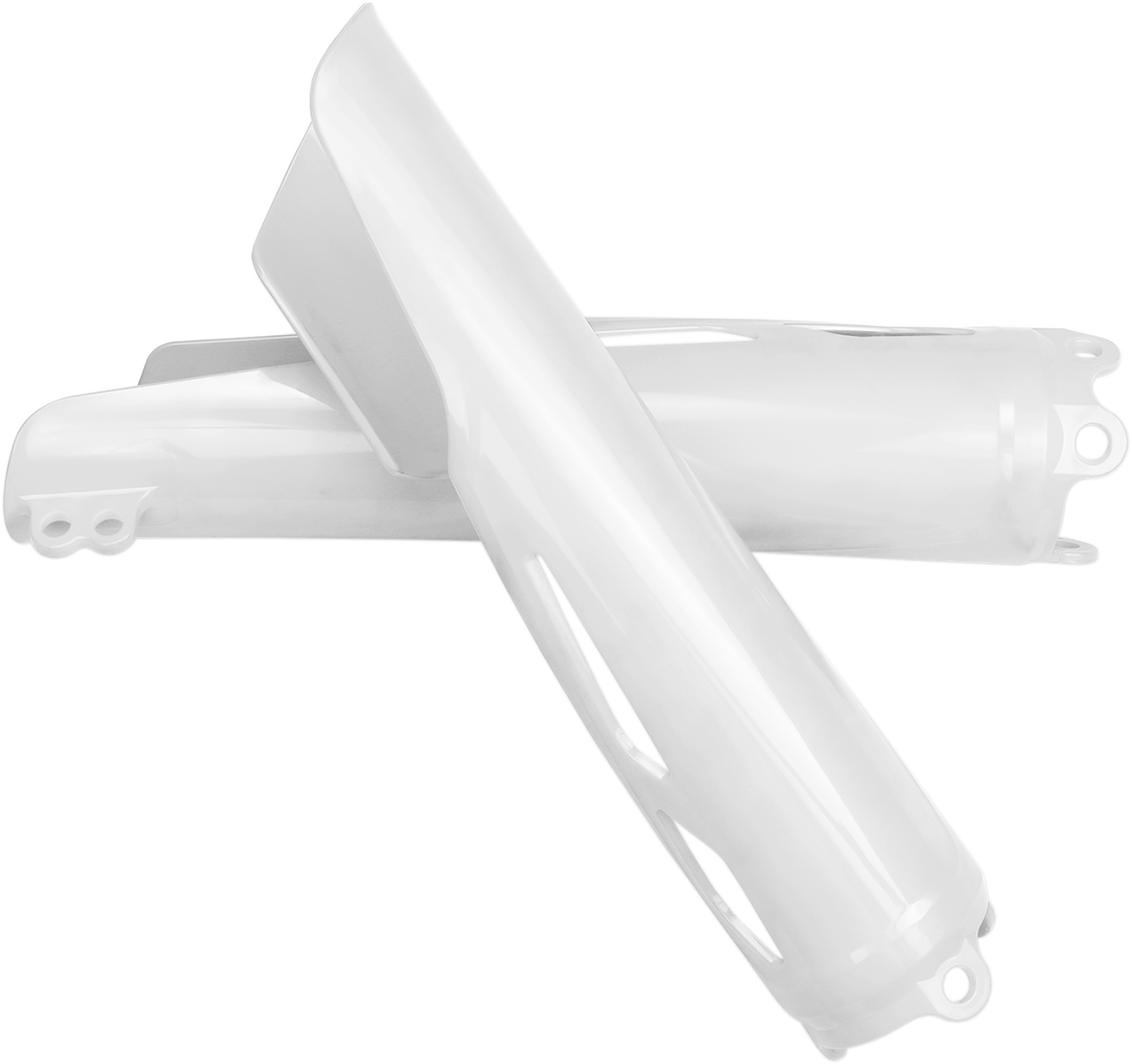 UFO Fork Slider Protectors - White - CRF250R/450R - '19-'25 HO04695041
