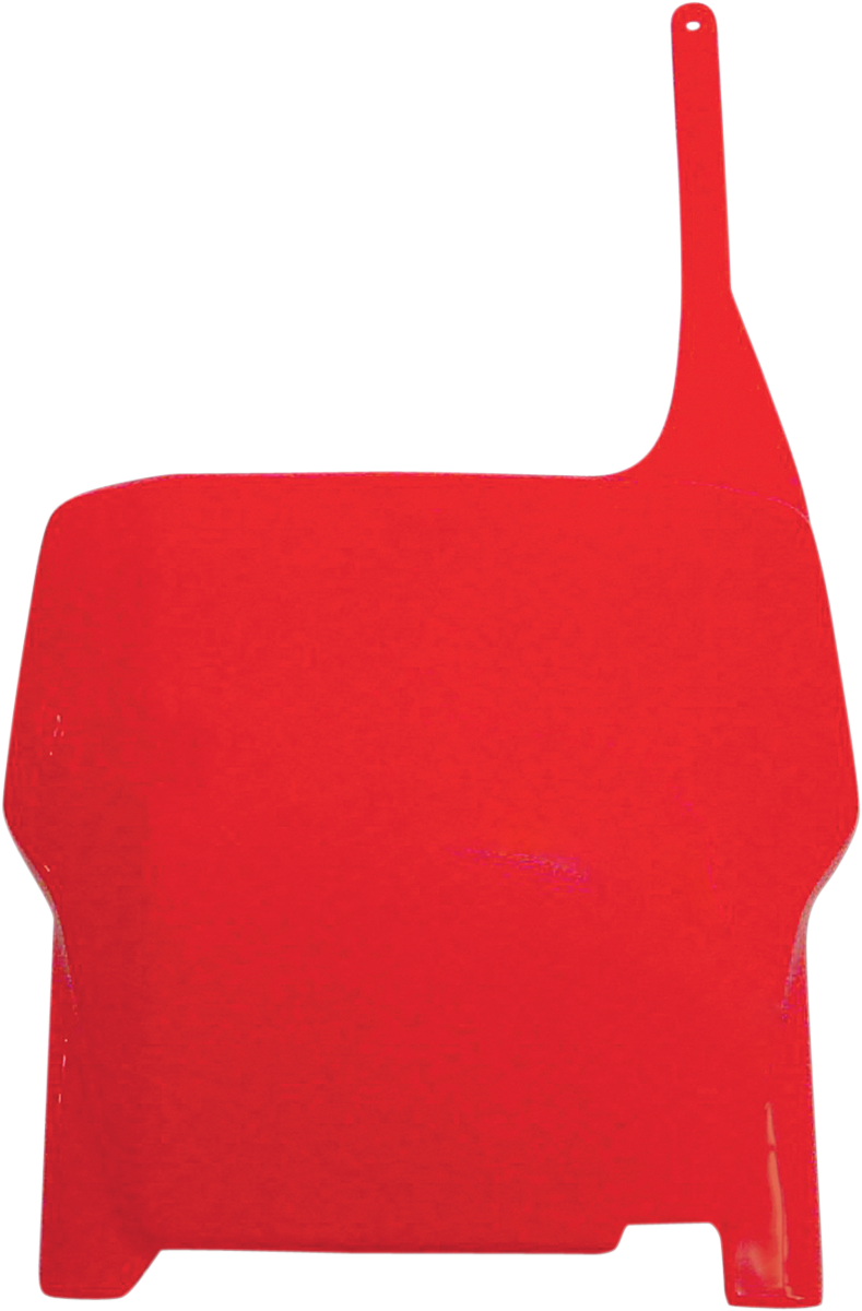 UFO Front Number Plate - '04 OEM CR Red HO03633-070