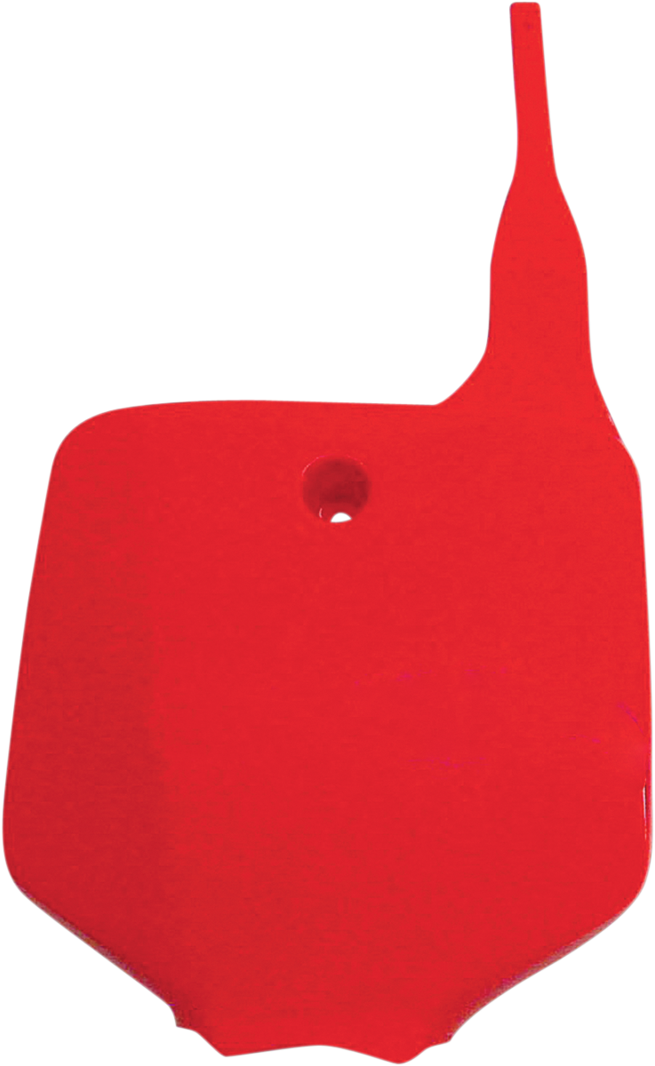 UFO Front Number Plate - '00-'11 OEM CR Red KA03732-070