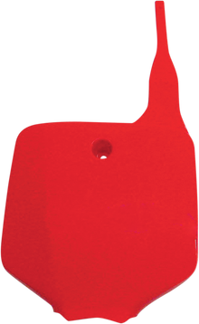 UFO Front Number Plate - '00-'11 OEM CR Red KA03732-070