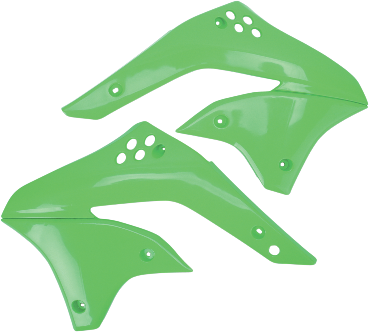 UFO Radiator Shrouds - Green KA03788-026