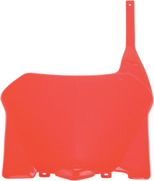 UFO Front Number Plate - Red HO04629-070