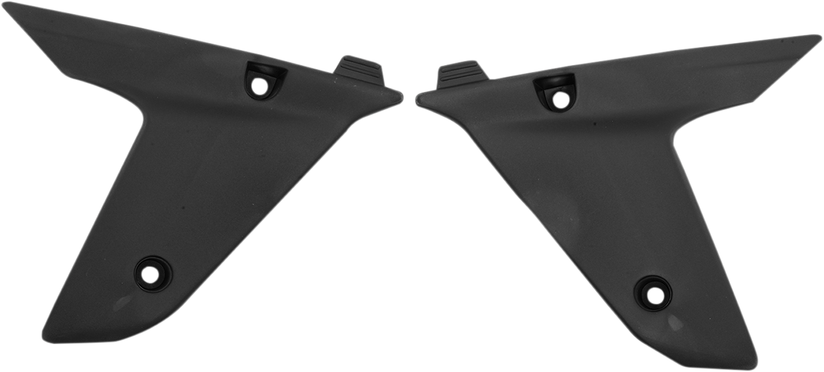 UFO Radiator Shrouds - Black - Lower HU03325-001