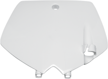 UFO Front Number Plate - White KT03071-047