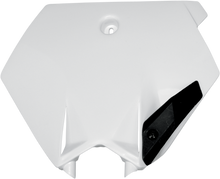 UFO Front Number Plate - White KT03078-047