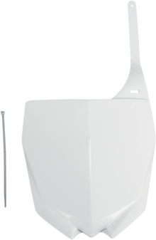 UFO Front Number Plate - White YA04813-046