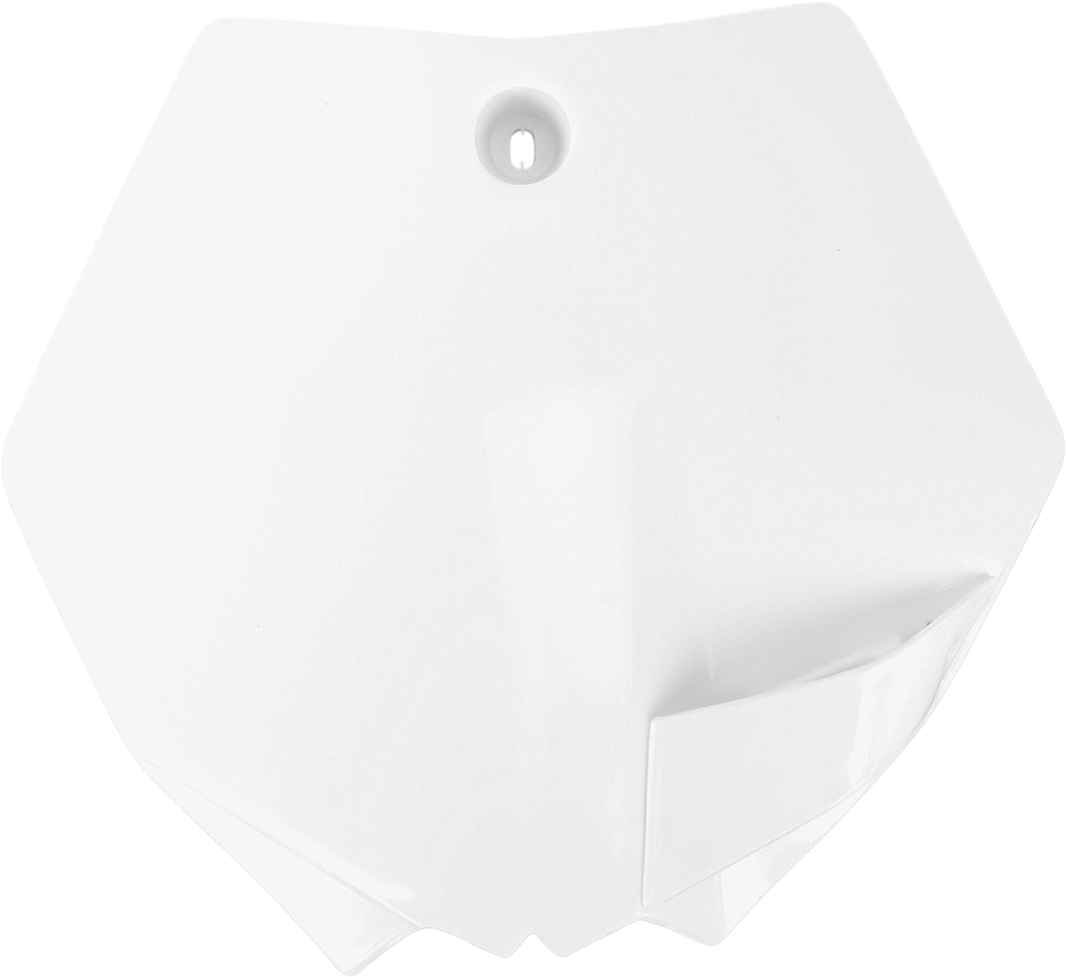 UFO Front Number Plate - White KT04008-047