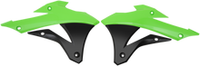UFO Radiator Covers - Green/Black KA04728-999