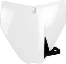 UFO Front Number Plate - White HU03355041