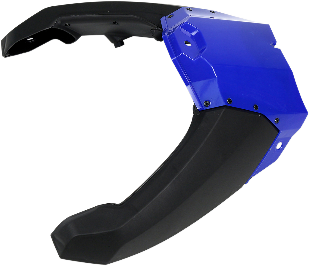 UFO Air Box Cover - Reflex Blue/Black - Yamaha YA04837-089