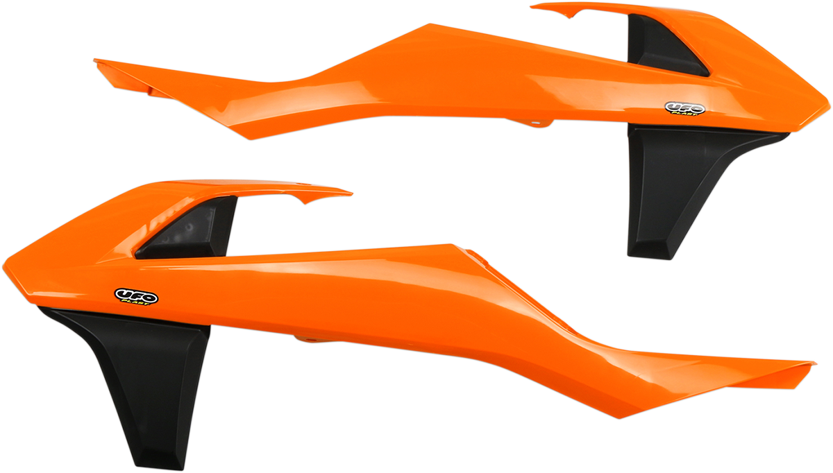 UFO Radiator Covers - Orange/Black KT04061-999