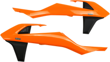UFO Radiator Covers - Orange/Black KT04061-999