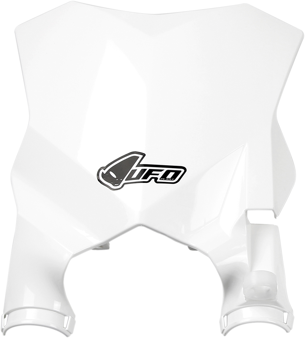 UFO Stadium Number Plate - White - Kawasaki KA04746-047