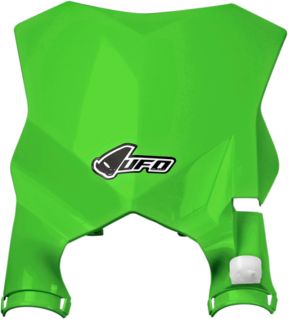 UFO Stadium Number Plate - KX Green - Kawasaki KA04746-026