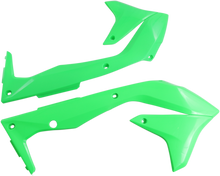 UFO Radiator Covers - Fluorescent Green KA04736-AFLU