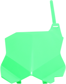 UFO Front Number Plate - Fluorescent Green KA04738-AFLU