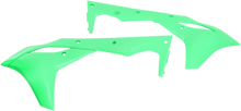 UFO Radiator Covers - Fluorescent Green KA04747-AFLU