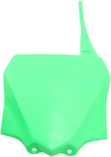 UFO Front Number Plate - Fluorescent Green KA04730-AFLU