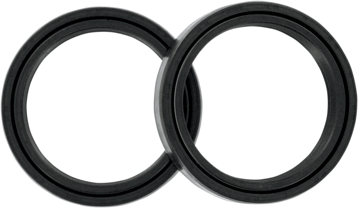 PARTS UNLIMITED Front Fork Seals - 43 mm ID x 55 mm OD x 9.5/10/5 mm T PUP40FORK455153