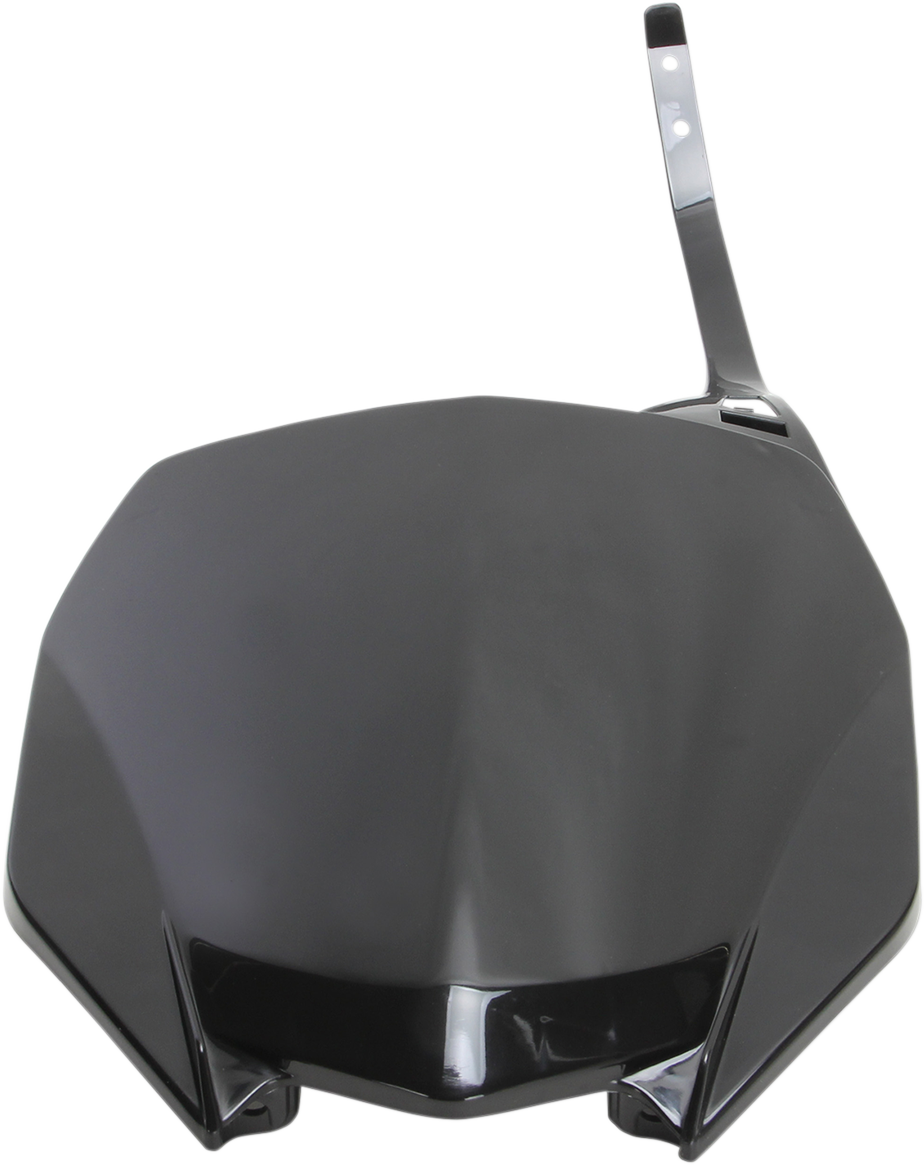 UFO Front Number Plate - Black YA04860-001