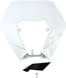 UFO Replacement plastic for OEM headlight - White KT04090047