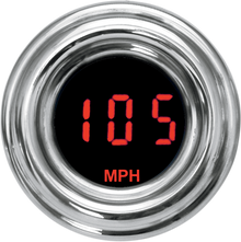 DAKOTA DIGITAL 1-7/8" MPH 4000 Series Speedometer - Retro - Red Display MCL-4013R-R