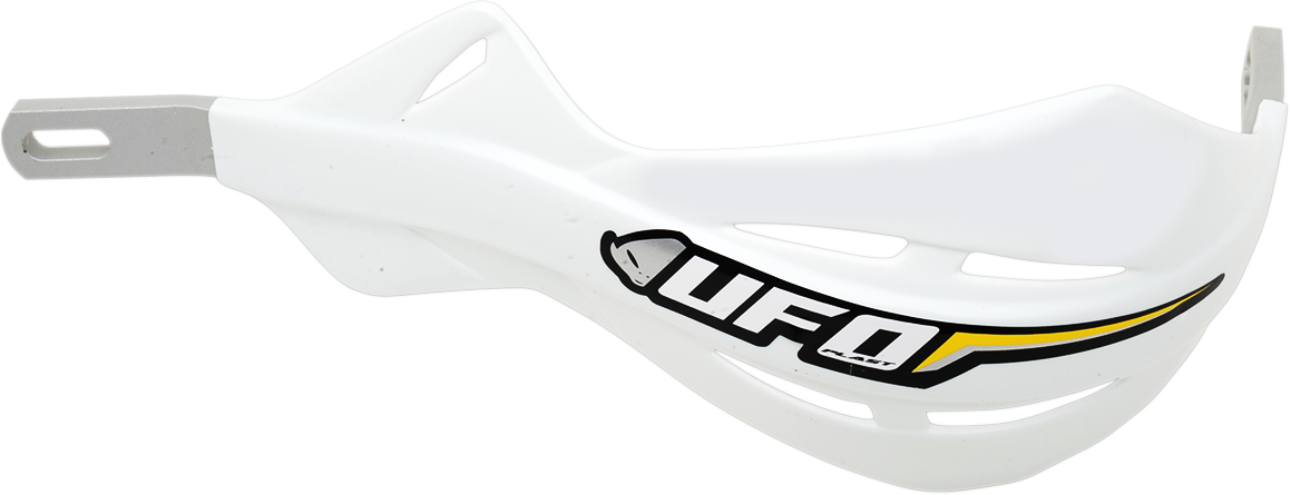 UFO Handguards with Aluminum Insert for 7/8" Handlebars - White PM01632-041